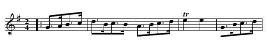 Scotch Bonnet - staff notation
