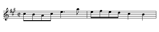 Scotch Comedy. WCD3/6.048 - staff notation