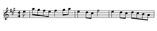Scotch Hornpipe - staff notation