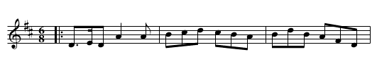 Scotch Jigg - staff notation
