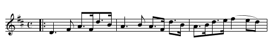 SCOTCH MARCH - staff notation