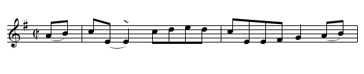 Scotch Mary [1] - staff notation