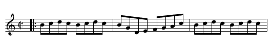 Scotch Mary  (G) - staff notation