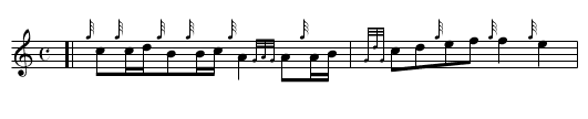 SCOTCH ON THE ROCKS - staff notation