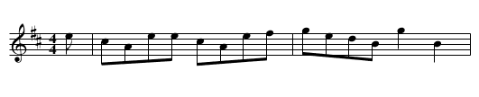 Scotch Reel,A. BF11.15 - staff notation