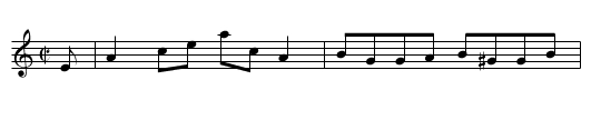 Scotia’s Reel - staff notation