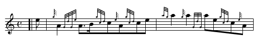 Scotland The Brave  33 - staff notation