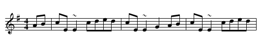 Scots Mary - staff notation
