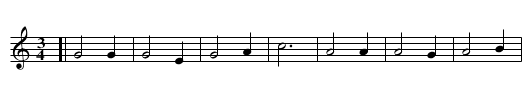 Scots Wha Hae - staff notation