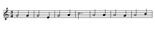 Scots Wha Hae - staff notation