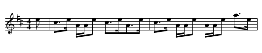Scott Skinner' Rockin' Step - staff notation