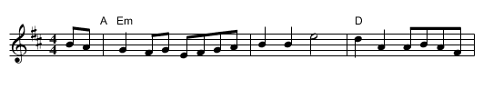 Scottish Quadrille Set - Part 5 - staff notation