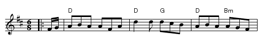 Scottish Reform - staff notation