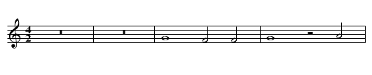Se congi&eacute; prens/Recordans de my segnora - staff notation