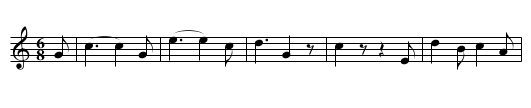 Sea. JBs.106, The - staff notation