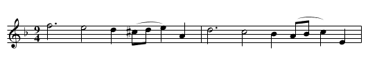 Sea Nymphs. JJo3.171 - staff notation