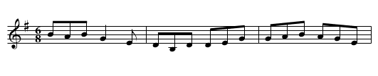 Seamus Cooley's Jig - staff notation