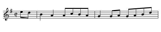 Sean bean boct [2] - staff notation