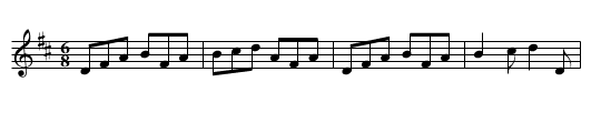 Se&aacute;n Bu&iacute; - staff notation