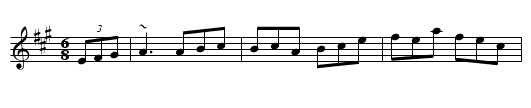 Sean Coghlan's Kesh Jig - staff notation