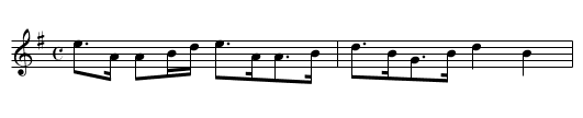 Seán Mac Diarmada, Carolan - staff notation