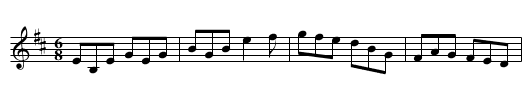 Sean McGuire's - staff notation