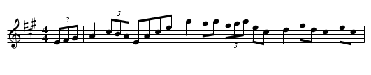 Sean Ryan's Fancy - staff notation