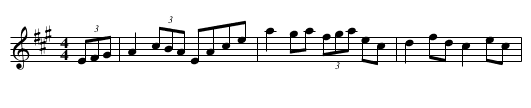 Seán Ryan's Fancy - staff notation