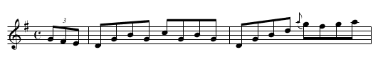 Seán Ryan's Hornpipe [2] - staff notation