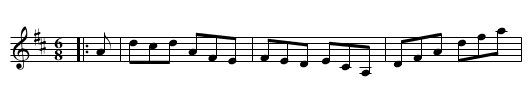 Seán Ryan's Jig [4] - staff notation