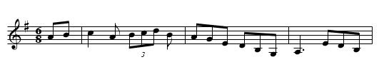 Sean Ryan's Jig - staff notation
