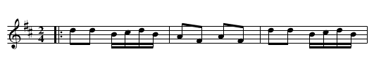 Sean Ryan's - staff notation