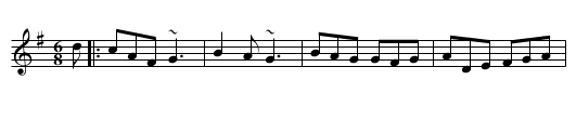 Sean Tiobrad &Aacute;rann - staff notation