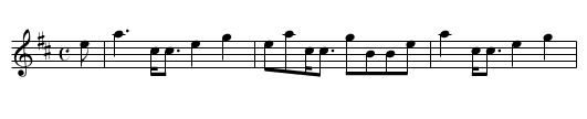 Seana Bhean a Cheannich' - staff notation