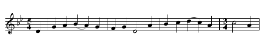 Searching for Lambs - staff notation