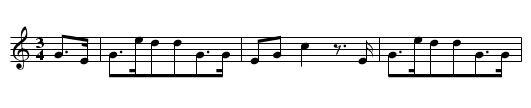 Seckauer Jodler - staff notation