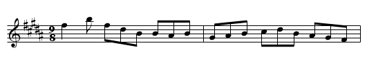 Second Highdance. GS.015 - staff notation