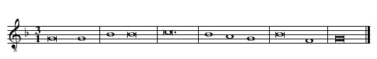 Seculuta nostrum et illuminatio vultus tui - staff notation