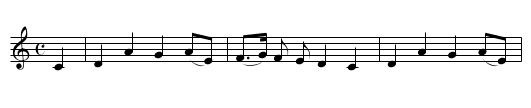 Seeds of Love - staff notation