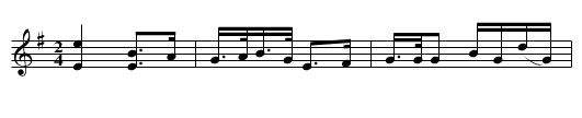 Seely Simpkins' Jig - staff notation