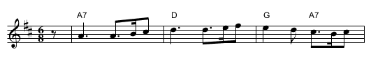 Sellenger's Round - staff notation