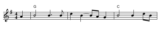 Seneca Square Dance - staff notation