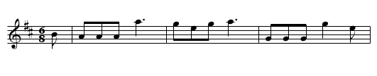 Seumus Ruadh - staff notation
