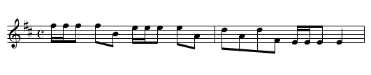 Seven Sisters, The - staff notation