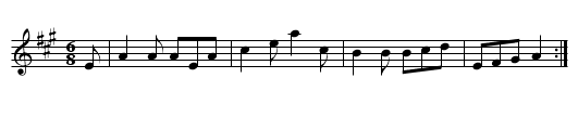 Sextur 2 - staff notation