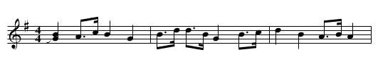 Shadighee - staff notation