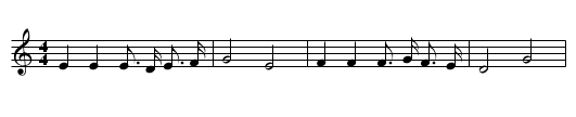 Shall We Gather by the River - staff notation