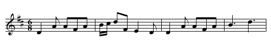 Shambuy (Sean Buidhe, Yellow/Fair John) - staff notation