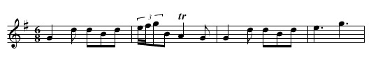 Shambuy - staff notation