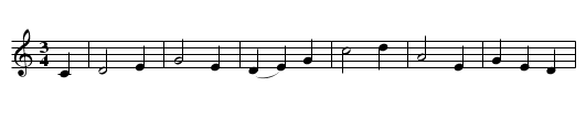 Shamrock Shore - staff notation
